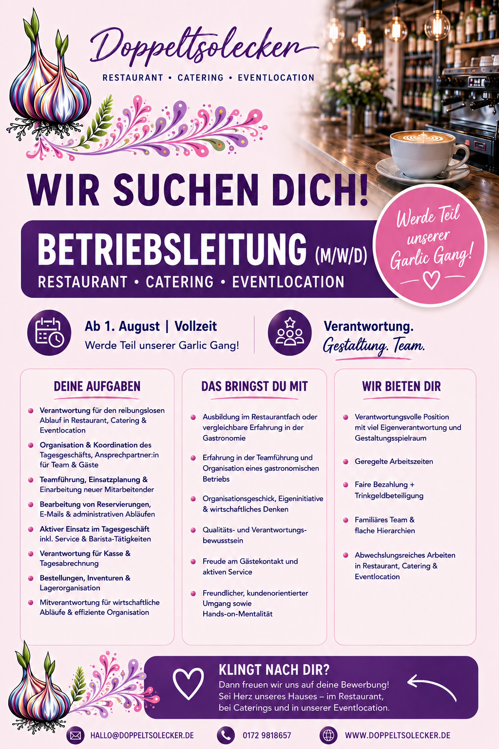 Betriebsleitung (m/w/d)
